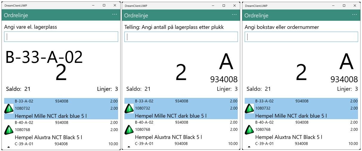 Rullerende Telling PDA 01