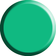 Button round green