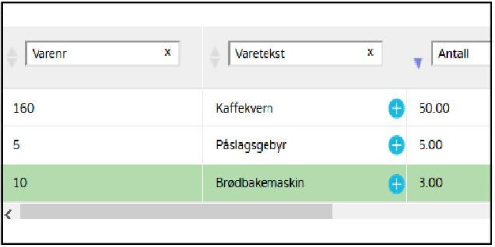 Produkter Onlog WMS