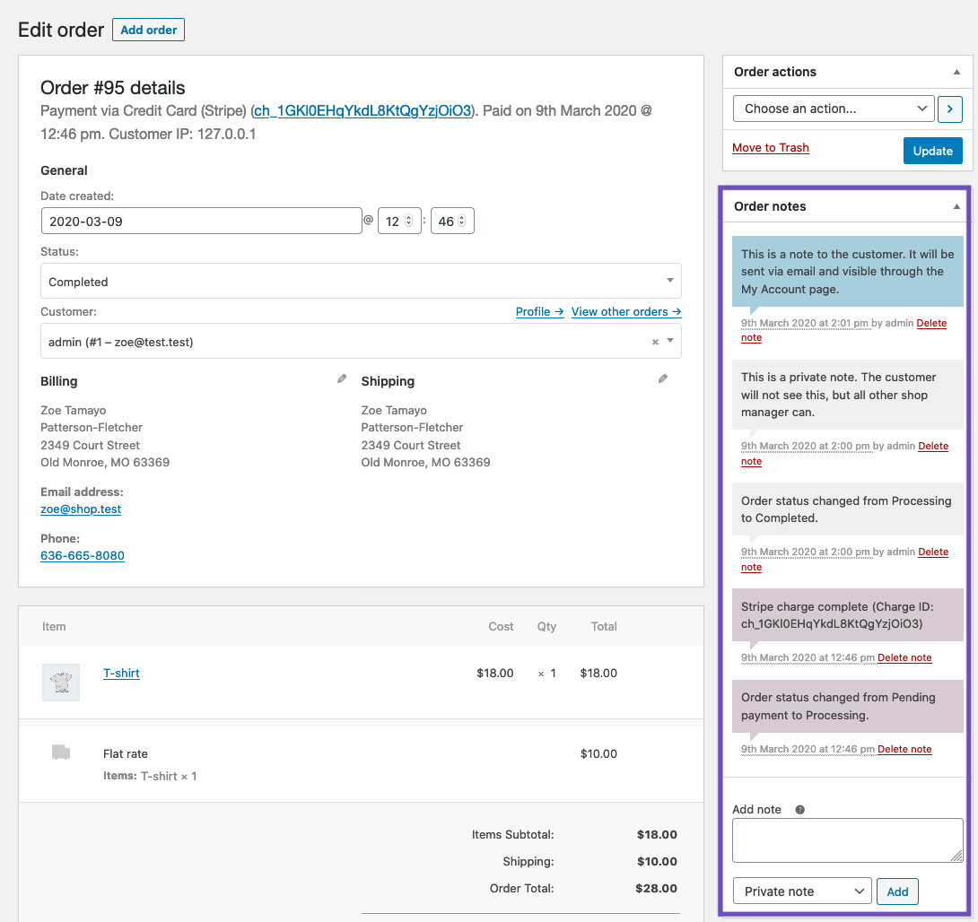 Order management 14